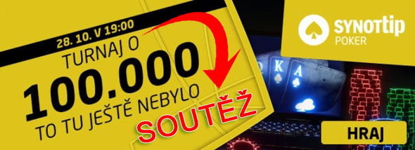 Soutěž o vstupenku do Synot turnaje o 100,000 Kč